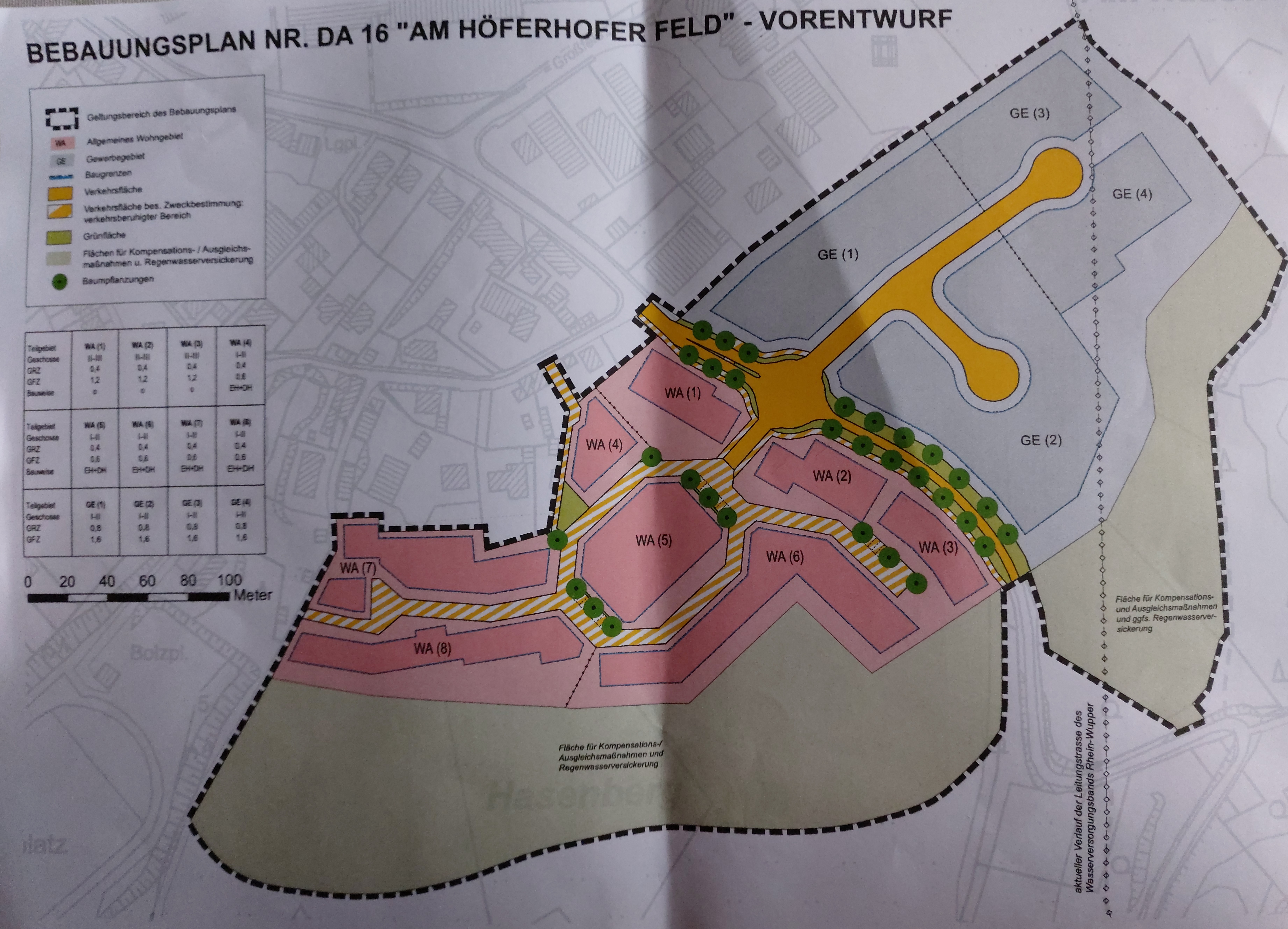 Städtebauliche Vorplanung DA 16